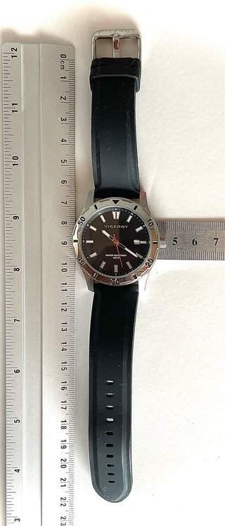 Reloj Viceroy Hombre Negro/Plata Nuevo