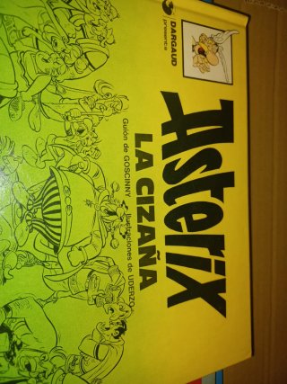 5 tebeos Asterix