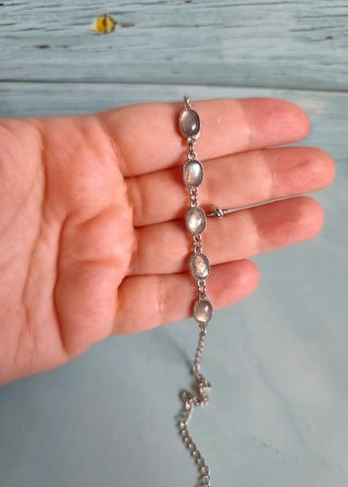 Pulsera de Labradorita Natural.