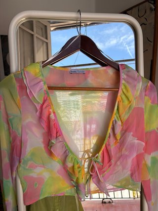 Camisa Bershka multicolor talla única