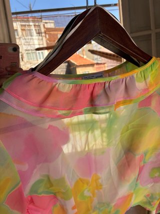 Camisa Bershka multicolor talla única