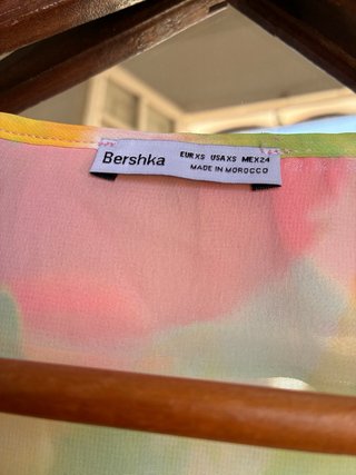 Camisa Bershka multicolor talla única