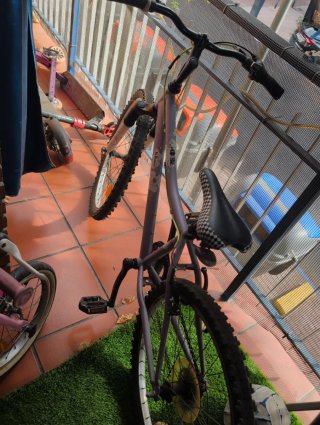 Bicicleta BTWIN 24" Niña Morada