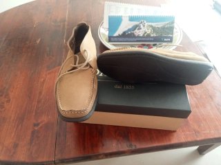 Mocassini Frau Beige/Marrone