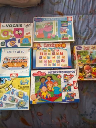 Lotes de Puzzles Infantiles Educativos