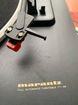 Tocadiscos Marantz Negro