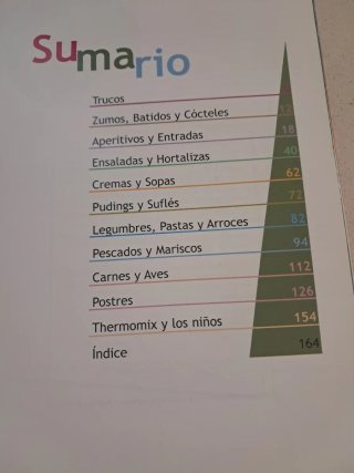 Libro de cocina especial de la termomix