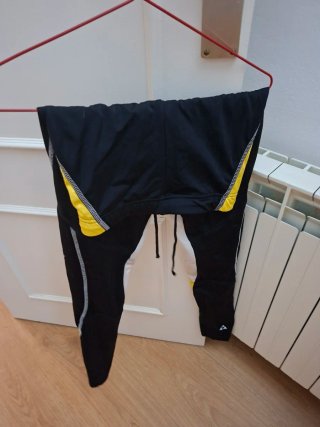 Conjunto técnico esquí Fischer negro/amarillo