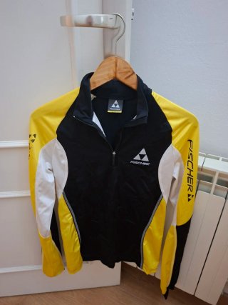 Conjunto técnico esquí Fischer negro/amarillo