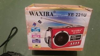 Radio Waxiba XB-221U FM/MP3 SD/USB