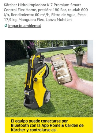 Hidrolimpiadora Kärcher K7 Premium Smart Control