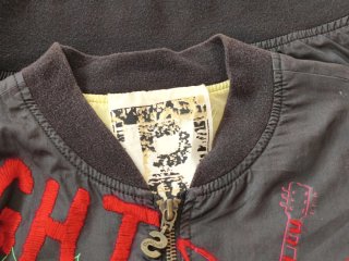 Cazadora Desigual Negra con Dibujos
