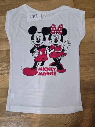 Camiseta Mickey & Minnie Talla XS.CON ETIQUETA.3 E