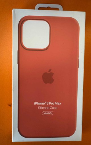Cover iPhone 13 Pro Max in silicone rosa pomelo