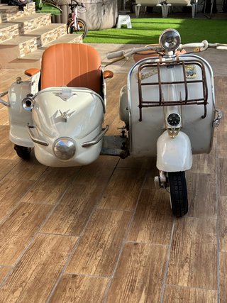 Se alquila sidecar para bodas o eventos.