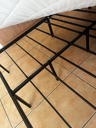 Somier Metálico y Colchón 135x190cm