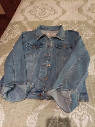 Cazadora vaquera azul