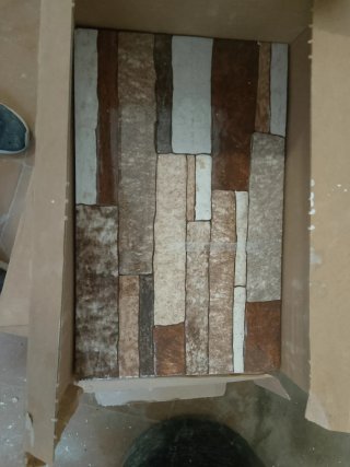 Losas para zócalo efecto piedra