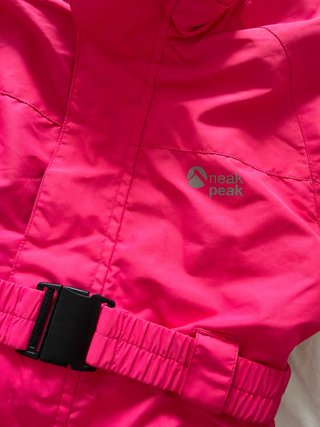 Mono de Nieve Rosa Infantil