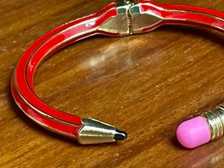 Pulsera Lapicero Roja