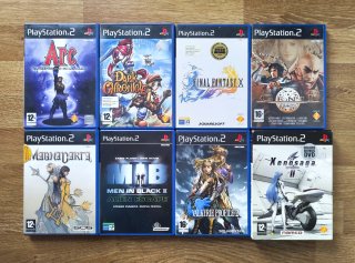 Lote 8 Juegos PS2, sobre todo RPG