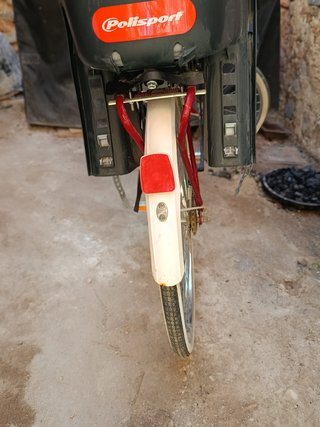 Bicicleta BH Bolero con silla para niño y cesta