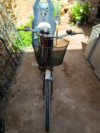 Bicicleta BH Bolero con silla para niño y cesta