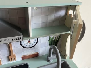 Cocinita de madera para niños