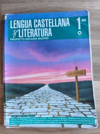 Lengua castellana y literatura, 1 BACH.