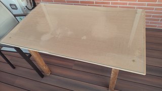 Mesa Camilla Cristal 70x120