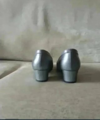 Zapatos Plateados Mujer