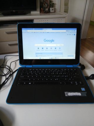 Portátil HP 2 en 1 Azul y Negro 11.6 pulgadas