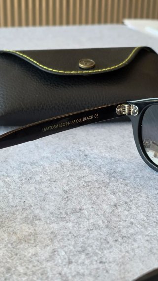 Moscot Lemtosh Gafas Negras Talla 46