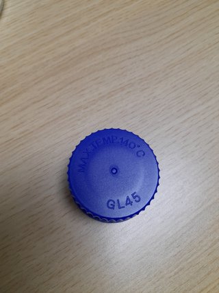 50 Frascos SIMAX ámbar 500ml GL45