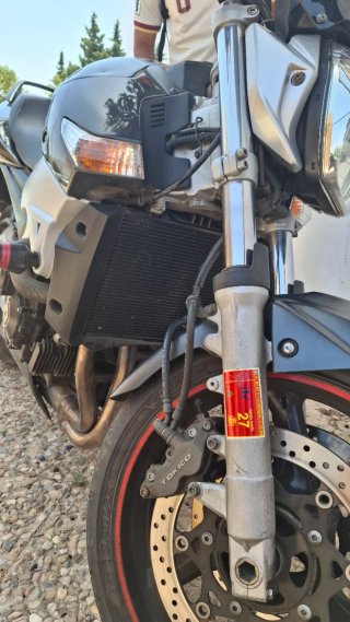 Suzuki GSR600 Naked Negra 2006