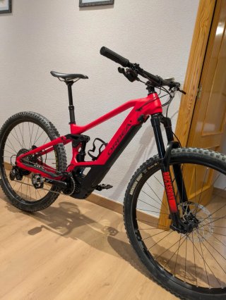 Bicicleta Eléctrica Orbea Wild FS H25 Roja