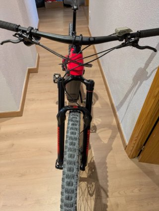 Bicicleta Eléctrica Orbea Wild FS H25 Roja