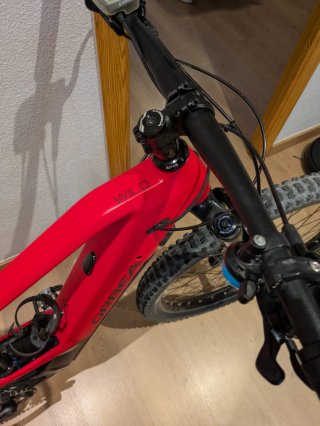 Bicicleta Eléctrica Orbea Wild FS H25 Roja