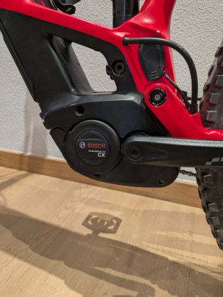 Bicicleta Eléctrica Orbea Wild FS H25 Roja