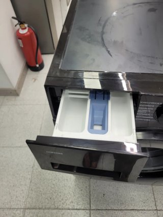 ☆Lavadora Samsung Negra Nueva con Tara 9.0kg☆