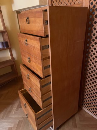 Mueble celosía de madera