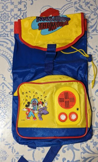 Zaino Mickey’s Rock Around the Mouse | Anni 80