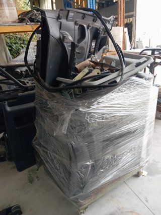 Suelo  goma Mercedez Vito 2012 asiento puertas kit