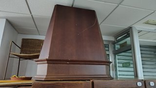 Mueble de cocina completo madera y piedra