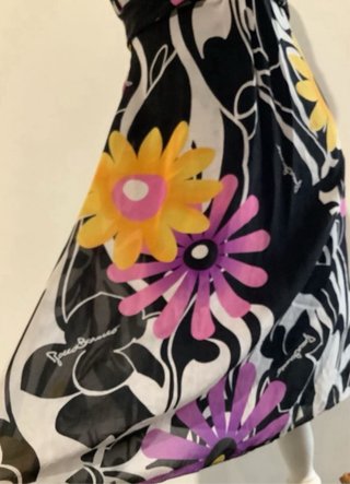 Abito RoccoBarocco floreale vintage Y2K tg 42