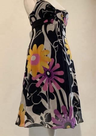 Abito RoccoBarocco floreale vintage Y2K tg 42