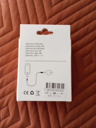 Cabo Lightning para USB 1m