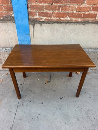 Mesa madera hostelería 120x70