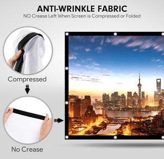 Pantalla para Proyector de 120 Pulgadas