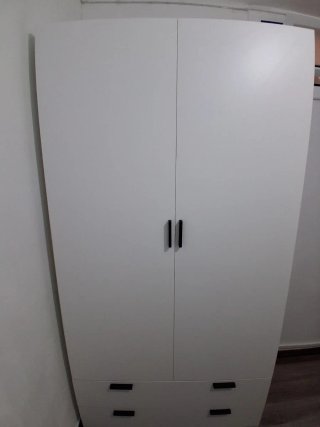 Cama canapé abatible con armario